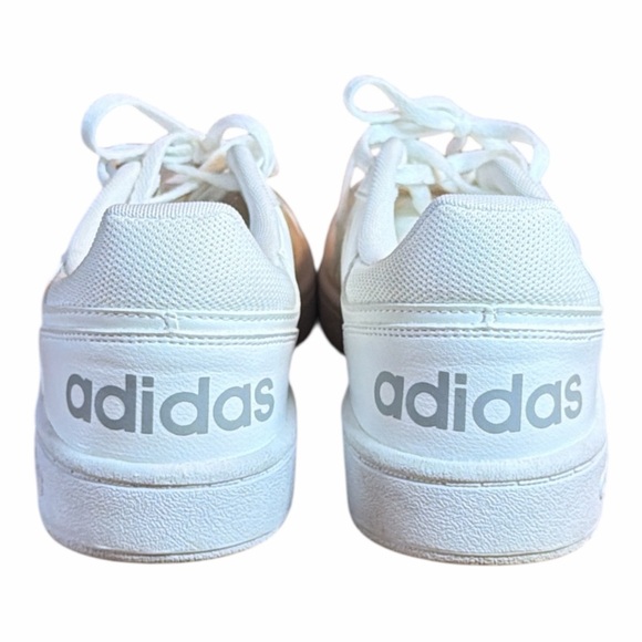 adidas hoops 2.0 All-White Low-Profile Court Sneaker - Picture 5 of 6